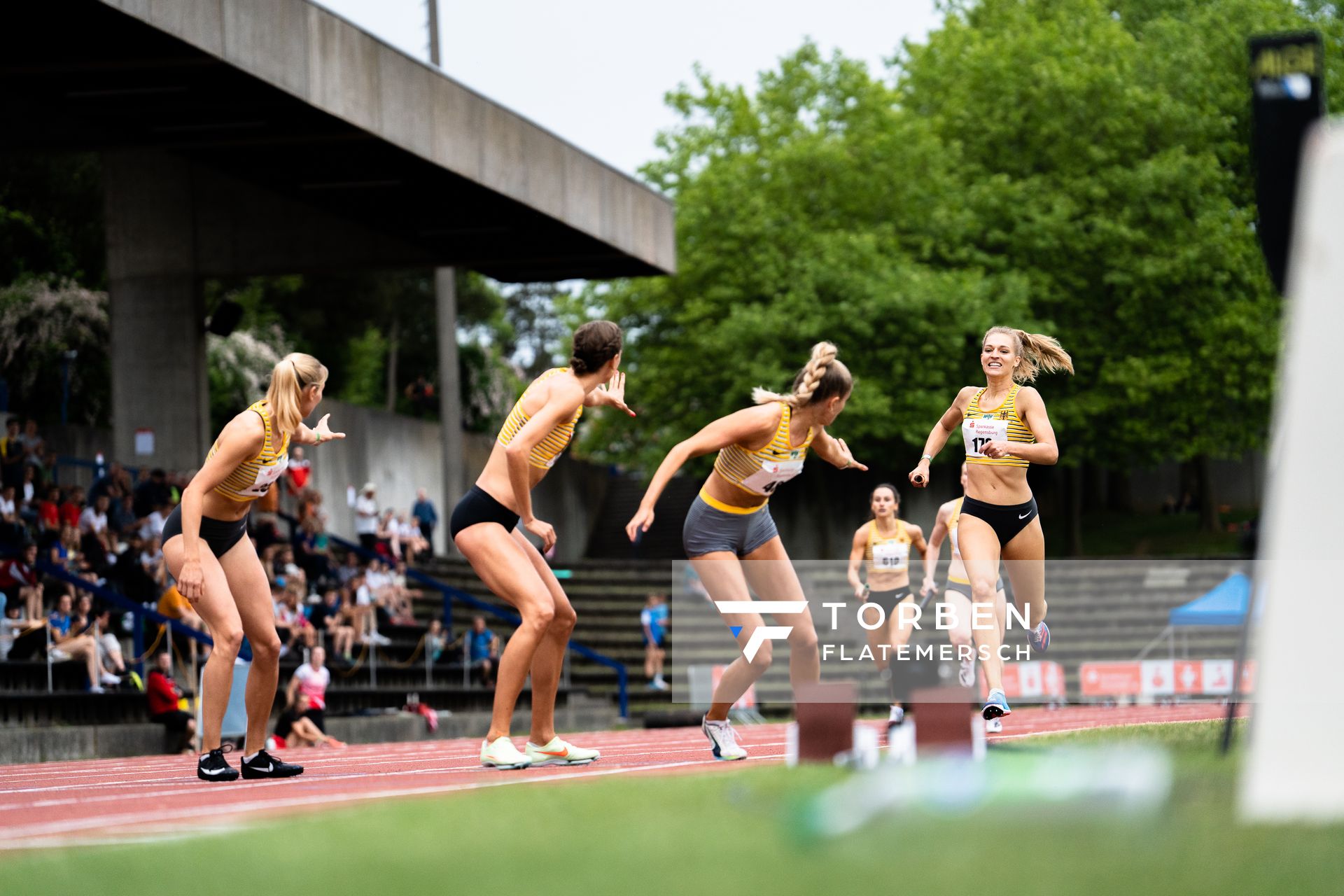 Luna Thiel (VfL Eintracht Hannover) am 03.06.2022 waehrend der Sparkassen Gala in Regensburg